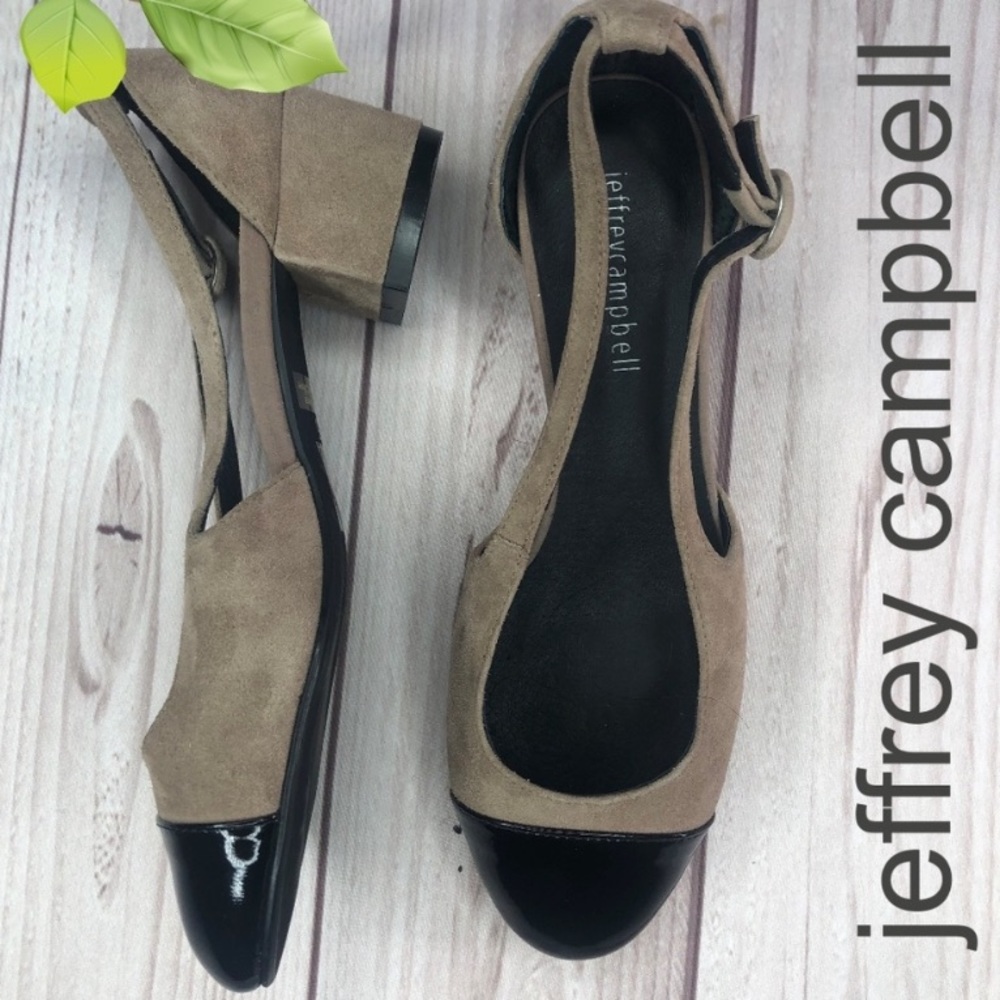 Jeffrey Campbell Sling Back Heel Shoe Size 6.5